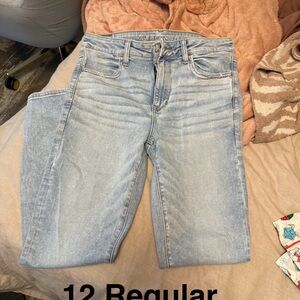 American Eagle Outfitters Blue Jeggings